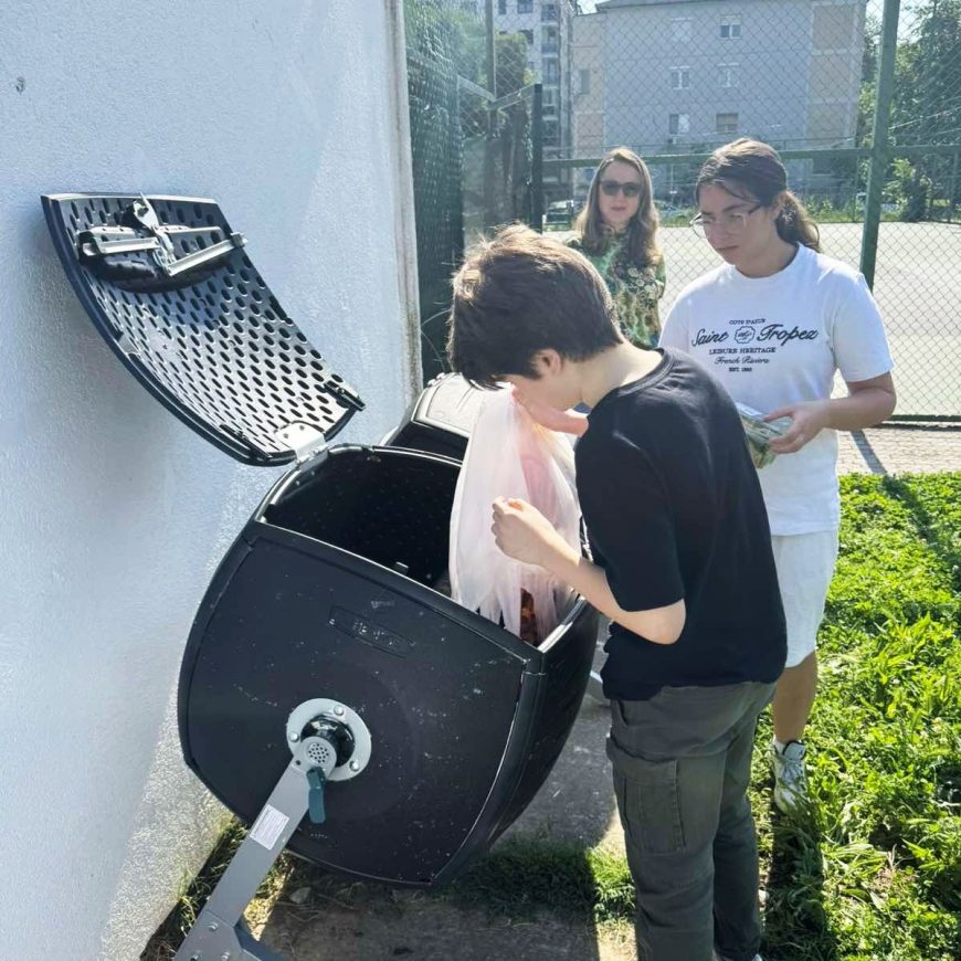 Почеток на системот за селекција подготовка и селективно собирање на био отпад за компостирање во компостари во рамките на проектот „Граѓански активизам за остварување на циркуларна економија во управувањето со органски отпад“
